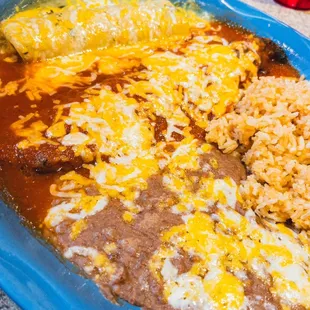 Green Chile Chicken Enchiladas