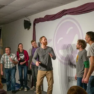 Improv team Now Are The Foxes perform live comedy!