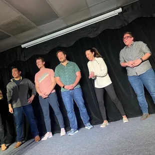 Improv actors