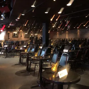 Middle and left side of the venue from my seat near the front.