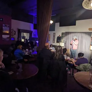 Opening night at Seawolf Pub view from the back.