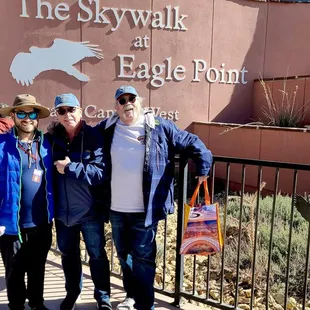 L to R: Joe (our tour guide), Jeff, myself