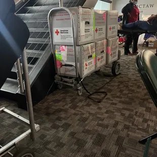 American Red Cross blood drive