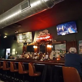 The bar