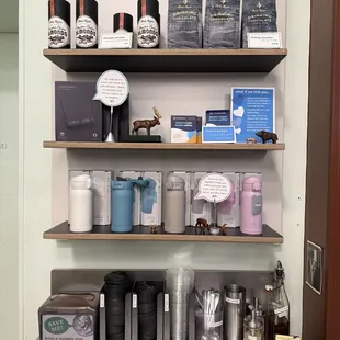 Retail coffee and retail products