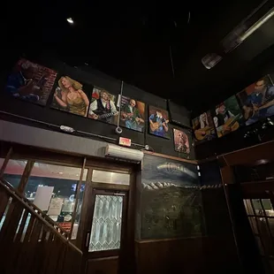 a view of the entrance to the restaurant