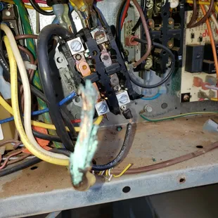 Another reason to have a spring tune-up on you ac simple problems like loose wire connections can case expensive break downs