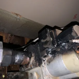 Gas valve fire this is only one reason you should get annual inspections
