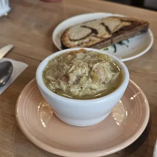 Waterzooi of Chicken (Belgian chicken soup/stew)