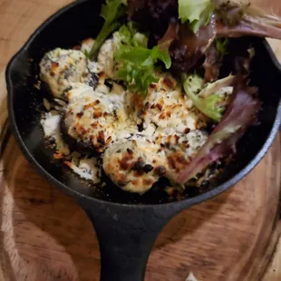 Blue Crab Stuffed Mushrooms