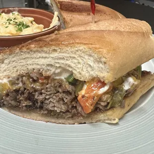 Philly cheesesteak