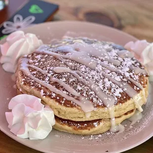 Cinnamon Roll Pancakes
