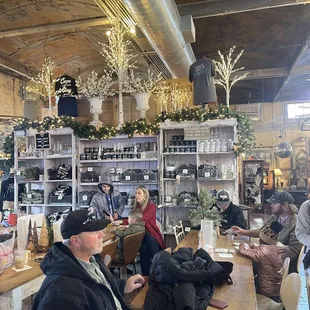 Merchandise &amp; Seating area