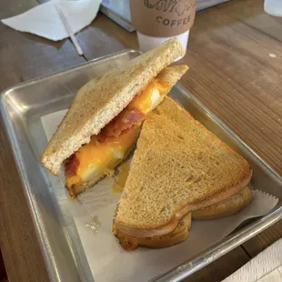Bacon egg and cheese, please...