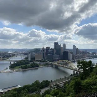 Pittsburgh from the top of one of the inclines during my stay