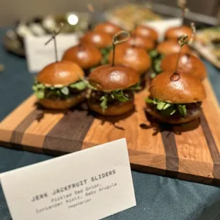 Jack fruit sliders