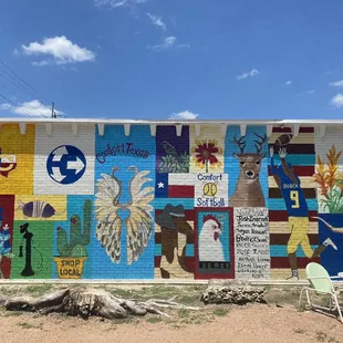 Mural in the area