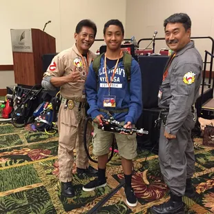 Ghostbusters Hawaii Division panel on building a proton pack