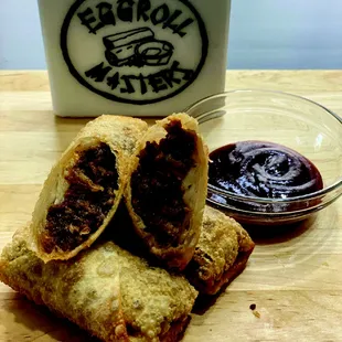 a plate of pastries and a cup of coffee