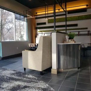 Cute seating inside