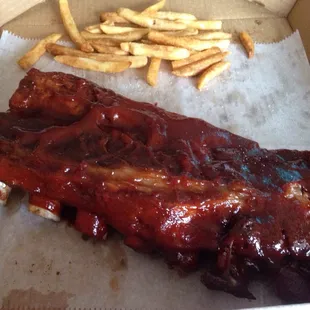 food, ribs, bbq ribs