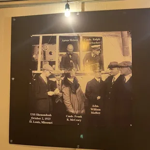 Some of the pictures from the family collection that feature the the restaurant namesake CAPT Ralph Weyerbacher.