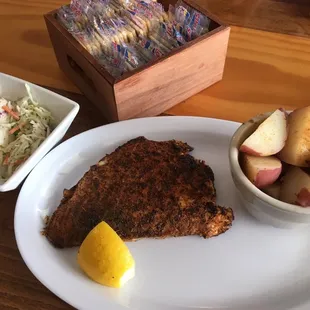 Blackened Flounder Sandwich