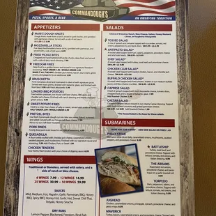 Menu 9/21