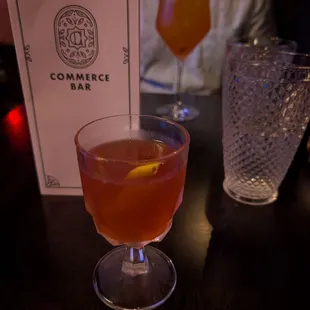 Don't sleep on the fall 2024 menu! The Into the Unknown is the perfect after dinner drink.