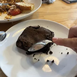 $2 brownie! (so good)