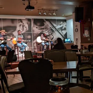 Live music every night starting at 6 pm