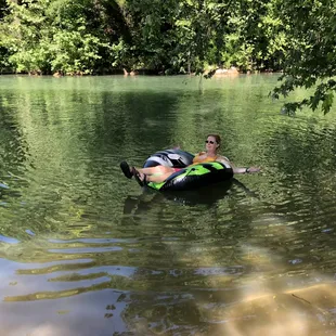 It's a nice day here on the Buffalo River!