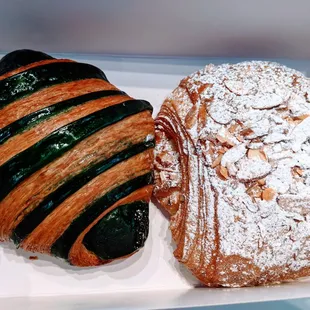Pistachio and Almond Croissant