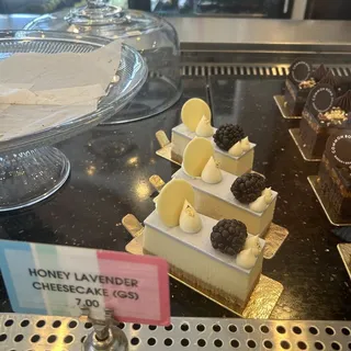 Lavender Honey Cheesecake