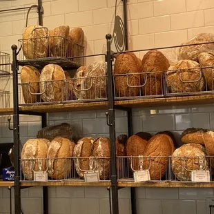 bread selection