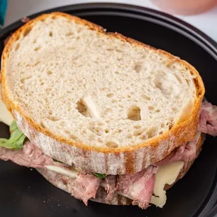 Roast Beef &amp; Swiss on Sourdough Sandwich