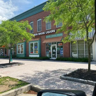 the outside of a building