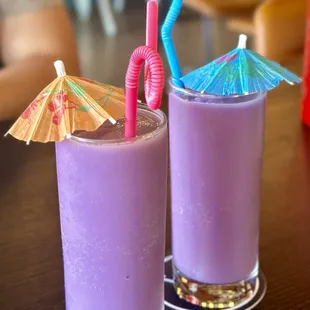 Ube slushies!