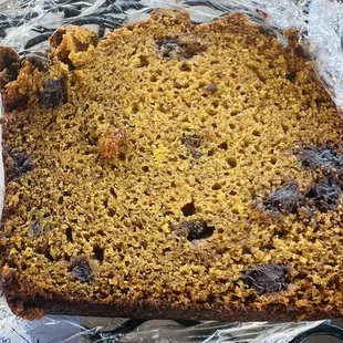 Pumpkin Bread-Chocolate Chip