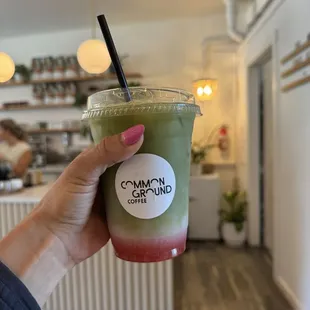 Strawberry Matcha