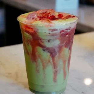 Strawberry Matcha