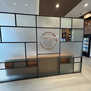 Lobby leading to Common Grounds