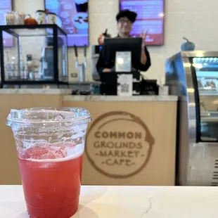 Strawberry refresher