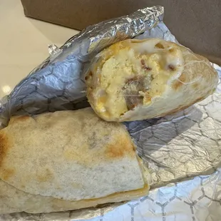 Breakfast burrito