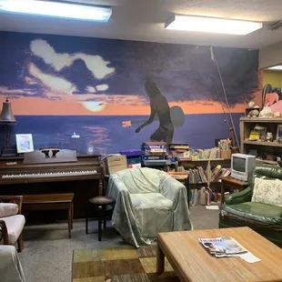 The "living room" of the seating area