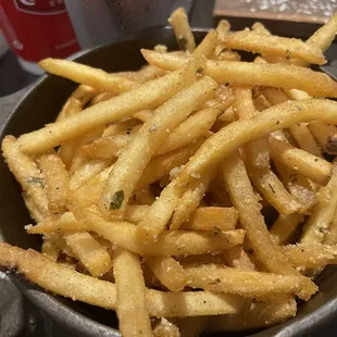 Garlic and Parmesan fries.