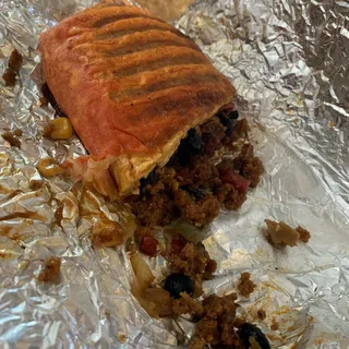 Tofu, Black Bean, Vegan Chorizo Scramble
