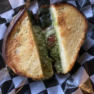 Grilled Cheese with Pesto