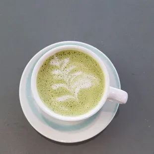 Matcha latte / $4.75