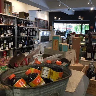 interior, sushi and sashimi